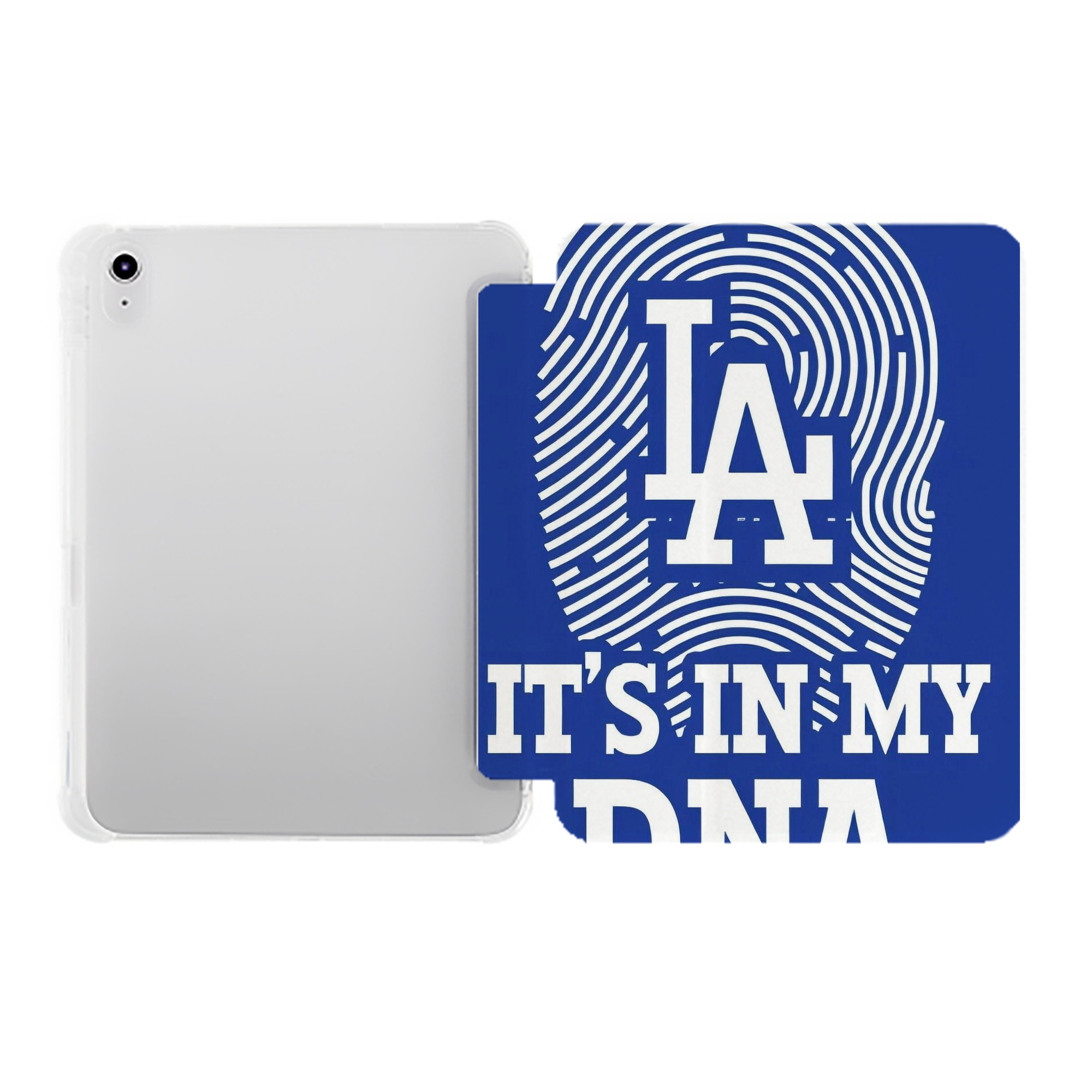  Premium Tri-Fold PU Leather & Silicone IPad Case With Pencil Slot – Fits 9.5,10.5,10.9 – Adjustable Stand, Slim, Protective